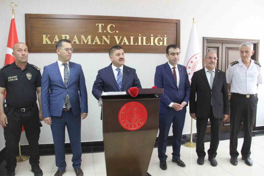 Karaman Valisi Hüseyin Engin Sarıibrahim Görevine Başladı