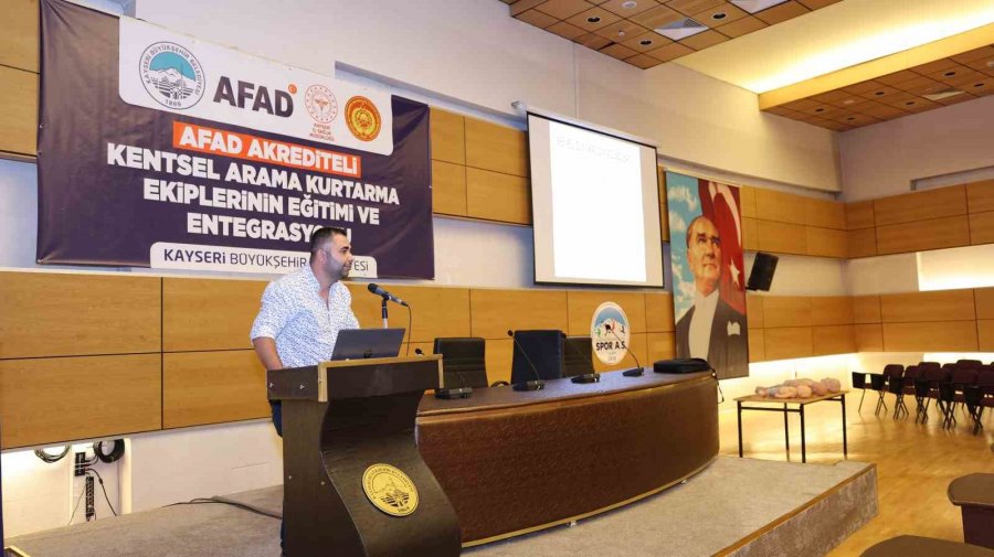 Büyükşehir, Afad Akrediteli Kentsel Arama Kurtarma Ekipleri Kuruyor