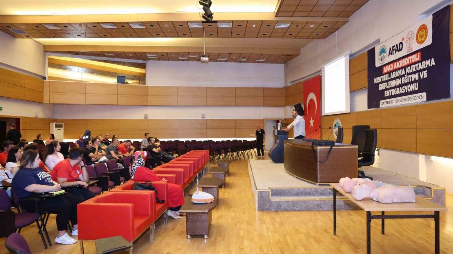 Büyükşehir, Afad Akrediteli Kentsel Arama Kurtarma Ekipleri Kuruyor