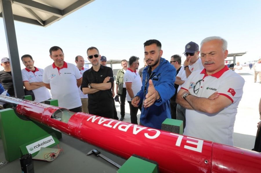 Aksaray’da Teknofest 2023 Roket Yarışması Heyecan Başladı