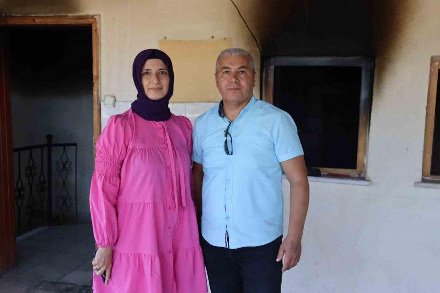 Ev Sahibinin Çıkarmak İstediği Kiracı Evi Ateşe Verip Kaçtı