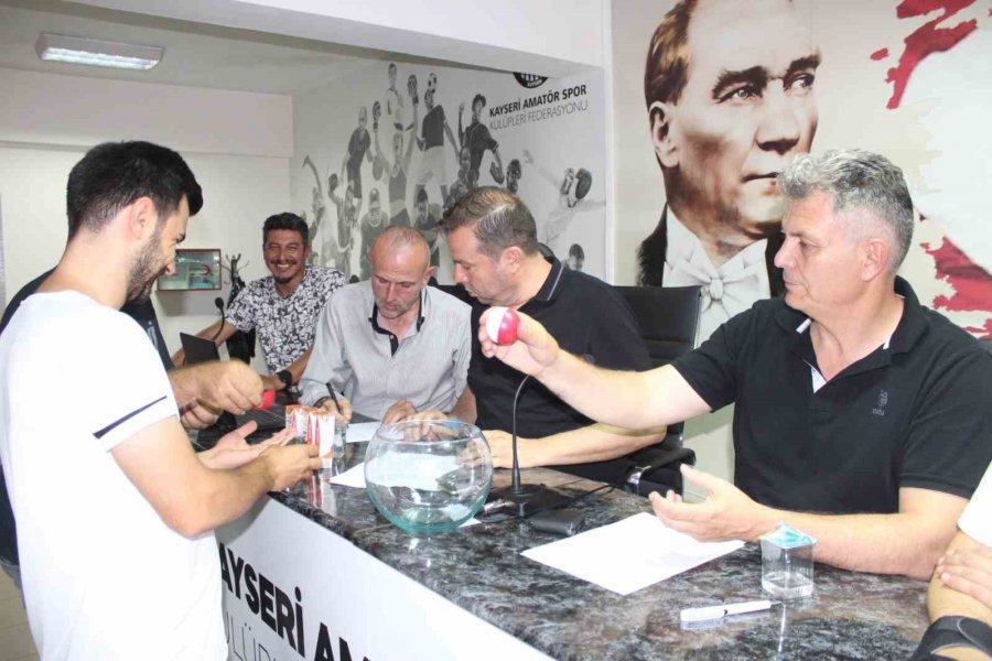 Kayseri U18 Ligi Fikstürü Çekildi