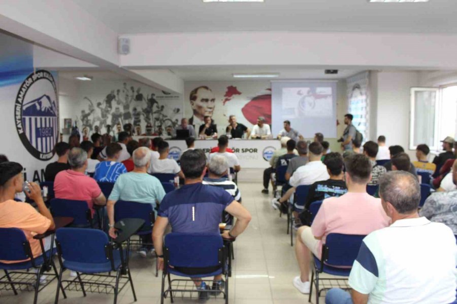 Kayseri 1. Amatör Küme Fikstürü Çekiliyor