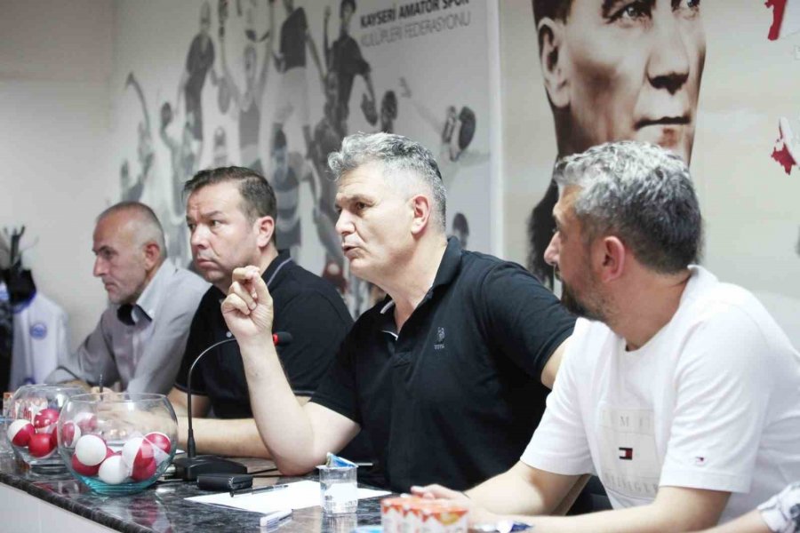 Kayseri U14 Ligi Fikstür Çekimi Yapıldı