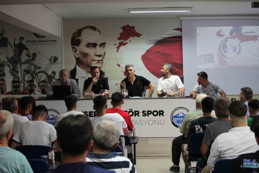 Kayseri U14 Ligi Fikstür Çekimi Yapıldı