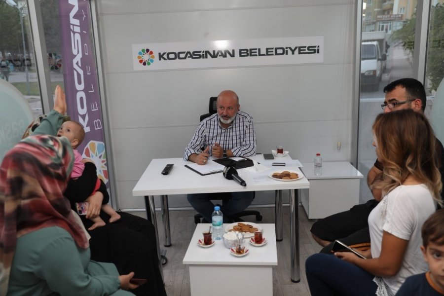 Başkan Çolakbayrakdar; “her Zaman Olduğu Gibi Vatandaşlarımızla İç İçeyiz”