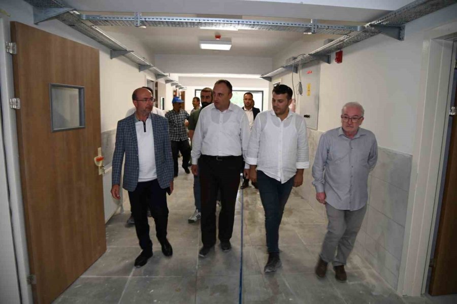 Başkan Pekyatırmacı Yatırımları Yerinde İnceledi