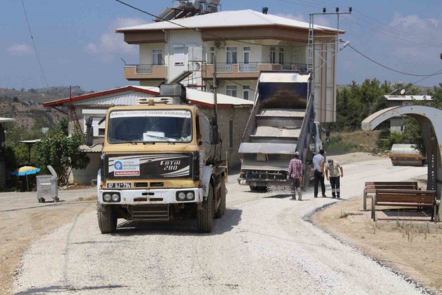 Belenobası-gebece Grup Yolu Asfaltında Sona Gelindi