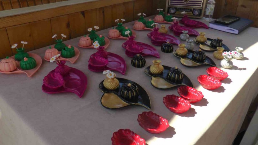 Boya Sevgisiyle Meslek Edindi