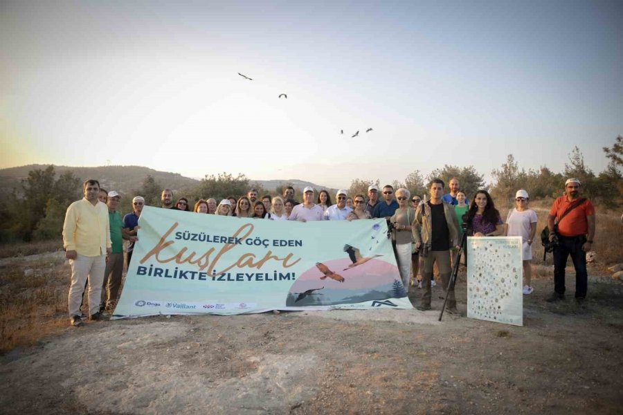 Göçmen Kuşlar, Mersin’den Afrika’ya Uğurlandı