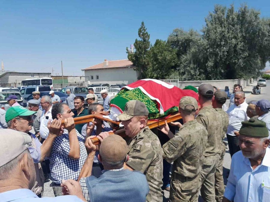 Vefat Eden Kıbrıs Gazisi Karapınar’da Defnedildi