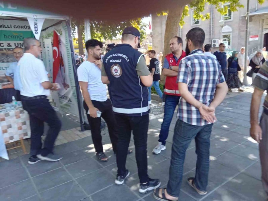 Kayseri’de Düzensiz Göçmenlere Operasyon