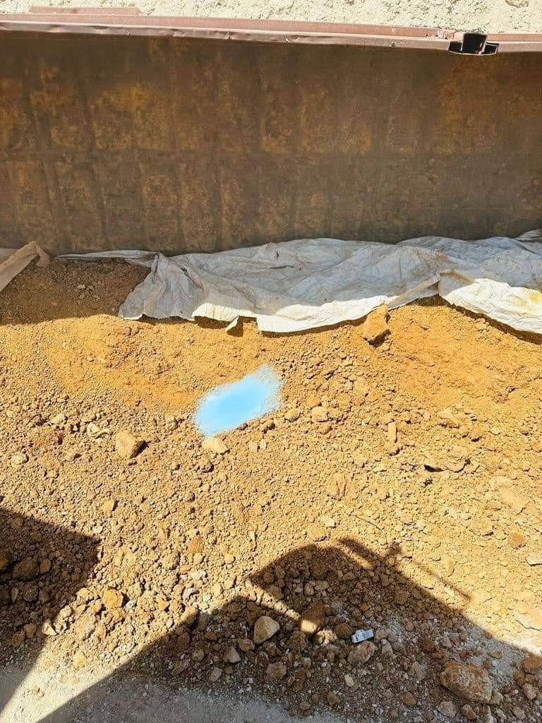 Freni Patlayan Maden Yüklü Kamyon Devrildi: 1 Yaralı