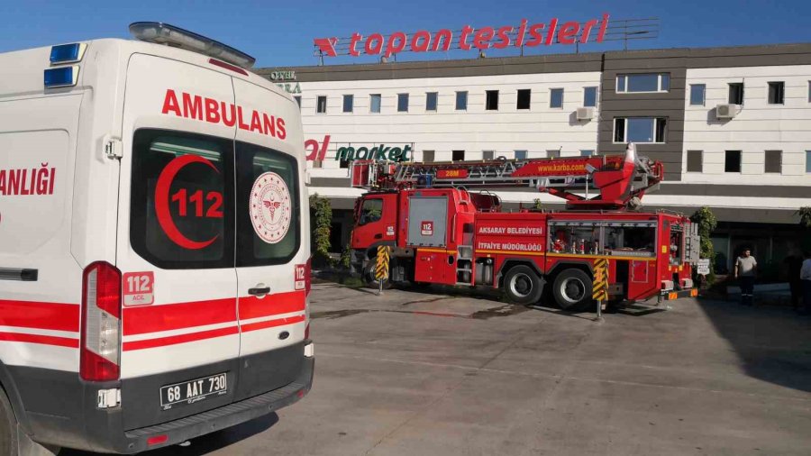 Aksaray’da Dinlenme Tesisi Otelinde Yangın: 3 Çalışan Dumandan Zehirlendi