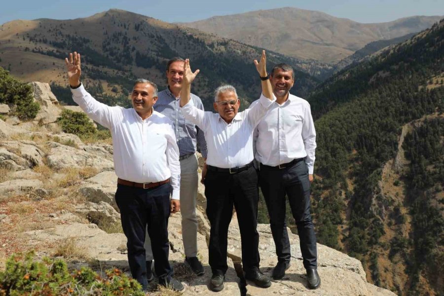 Başkan Büyükkılıç’tan Kıpız Kanyonu’na Ziyaret