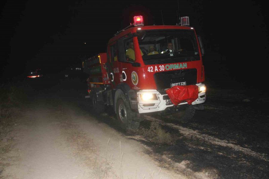 Anız Yangını Paniğine Neden Oldu