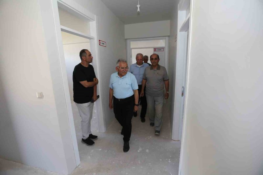 Büyükkılıç, Belediye-hayırsever İş Birliği İle Hayata Geçirilecek Camiyi İnceledi