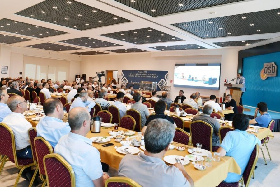 Kayseri Osb Sanayicisi, Yangın Ve Afetlere Karşı Dayanışma İçinde Olacak