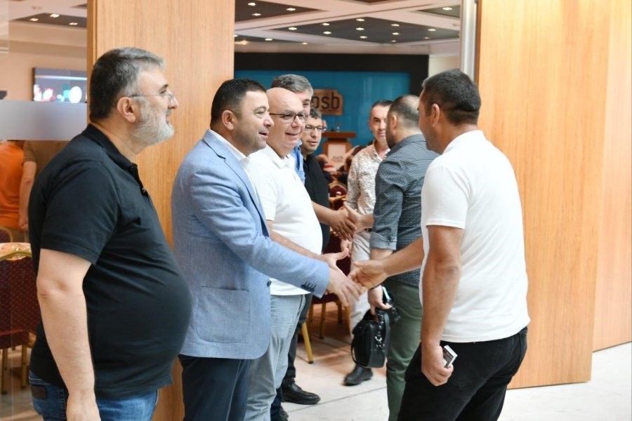 Kayseri Osb Sanayicisi, Yangın Ve Afetlere Karşı Dayanışma İçinde Olacak