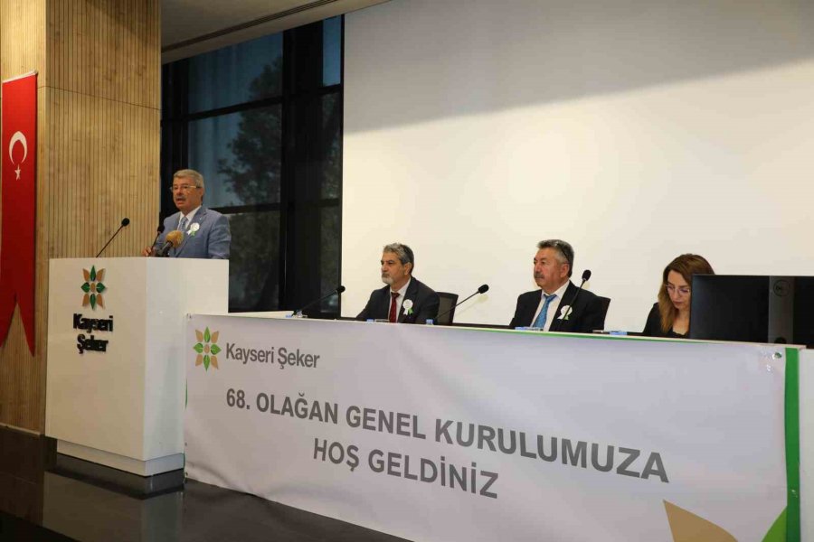 Kayseri Şeker’in 68. Olağan Mali Genel Kurul Toplantısı Yapıldı