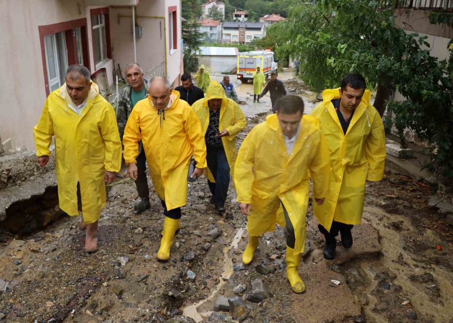 Yahyalı’da Sel Sonrası Yaralar Sarılıyor