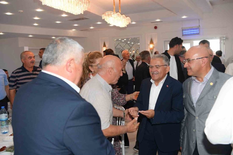 Akar, Çiçek Ve Büyükkılıç, 5 İlçenin Muhtarlarıyla Buluştu