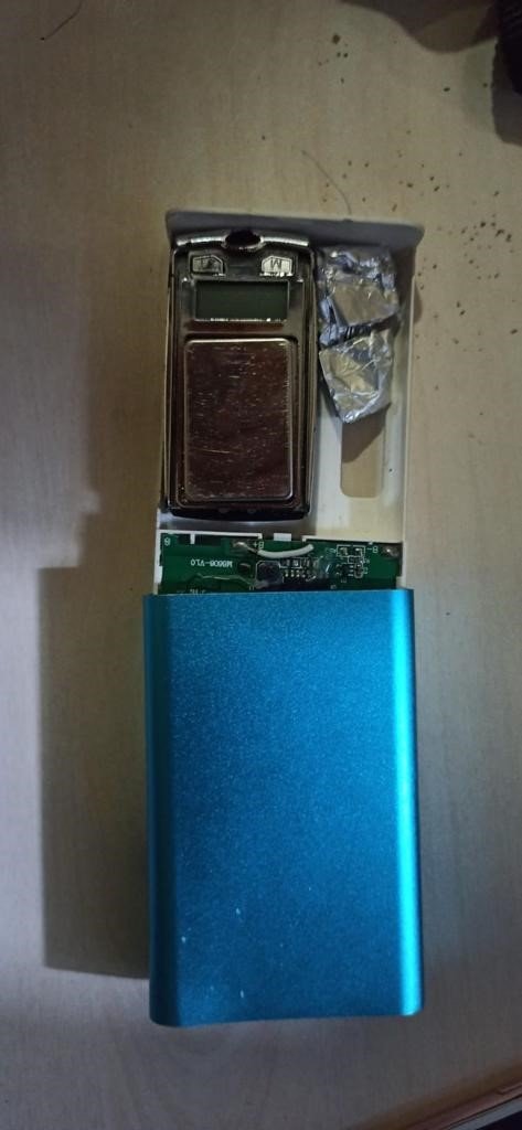 Hassas Teraziyi Powerbank İçerisine Düzeneklenmişler