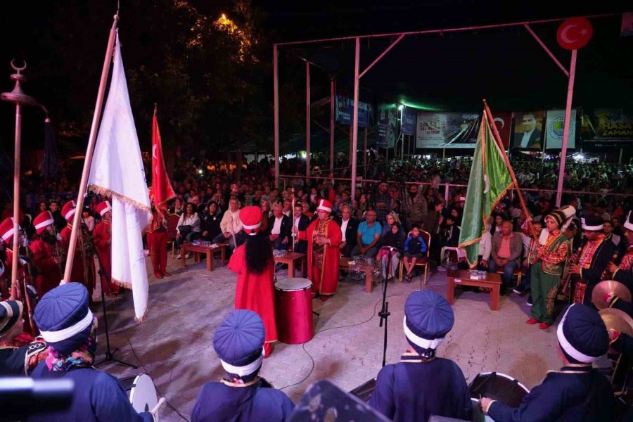 Yörük Şöleninde Nefes Kesen Güreş Müsabakaları