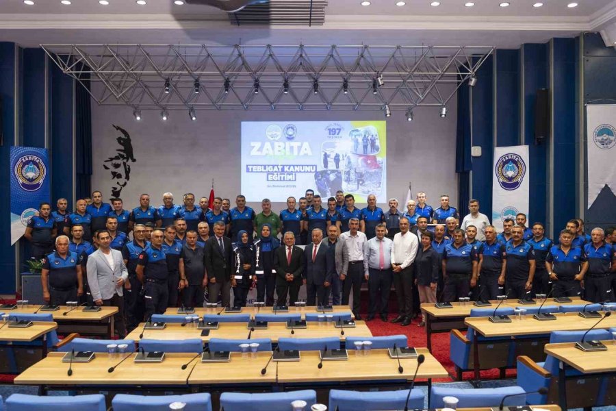 Başkan Büyükkılıç: “zabıta, Bizim Huzur, Güvenlik, Esenlik Kaynağımızdır”