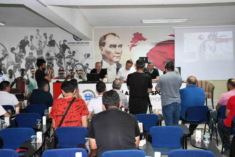 Kayseri Süper Amatör Küme Fikstürü Çekildi