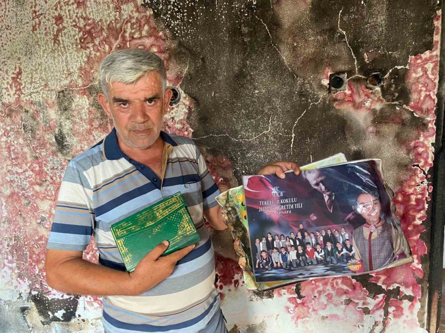 Yangında Evleri Küle Döndü, Balkon Yuvaları Oldu