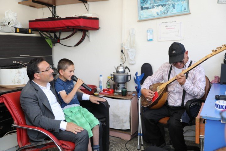 Vali Çiçek Tomarza’da