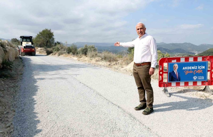 Camili Mahallesi Soğuk Asfaltla Buluştu