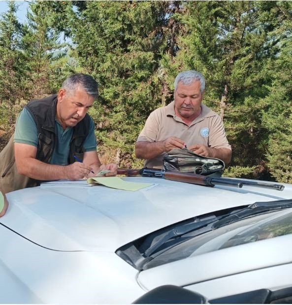 Antalya’da Kaçak Avcılık Yapan 4 Kişiye 14 Bin 279 Lira Para Cezası Uygulandı