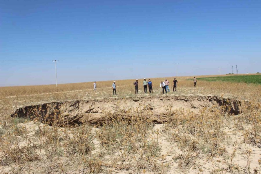 Konya’da Yeni Bir Obruk Meydana Geldi