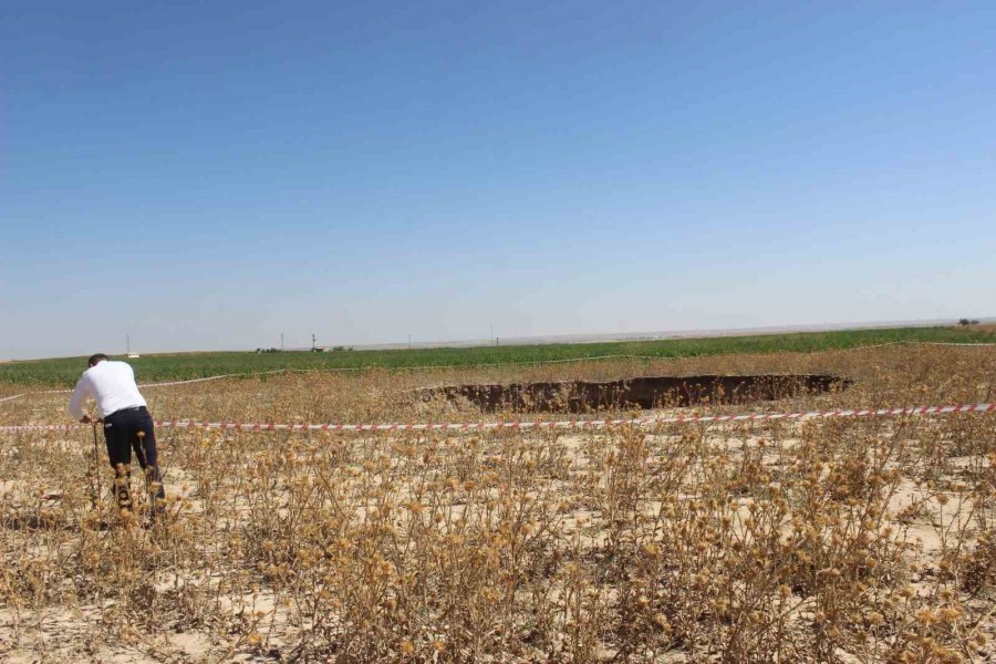 Konya’da Yeni Bir Obruk Meydana Geldi