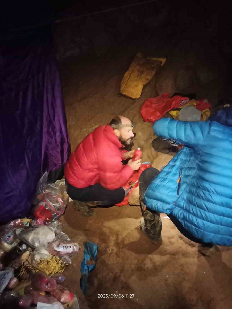 Bin 40 Metreden Tahliye Edilecek Abd’li Bilim Adamı Görüntülendi