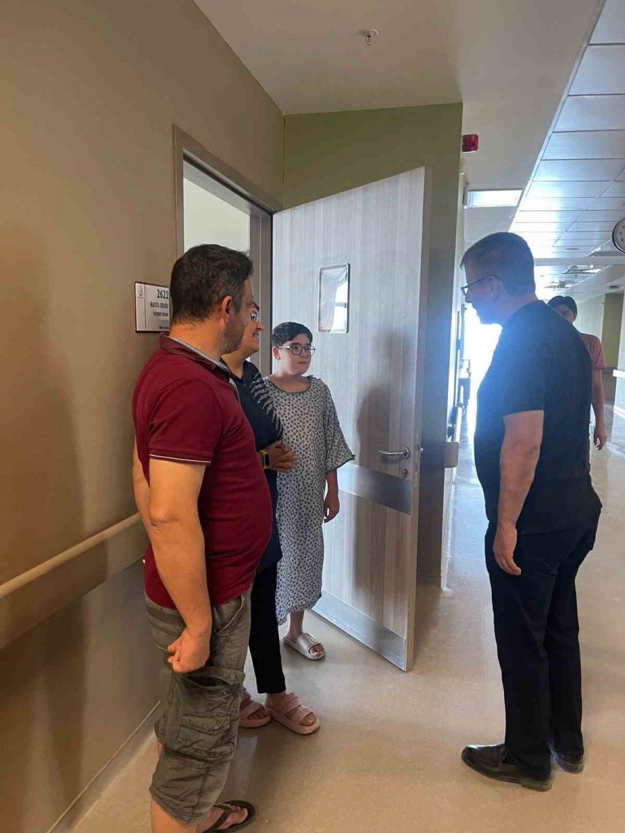 Çopuroğlu’ndan Kayseri Şehir Hastanesine Ziyaret