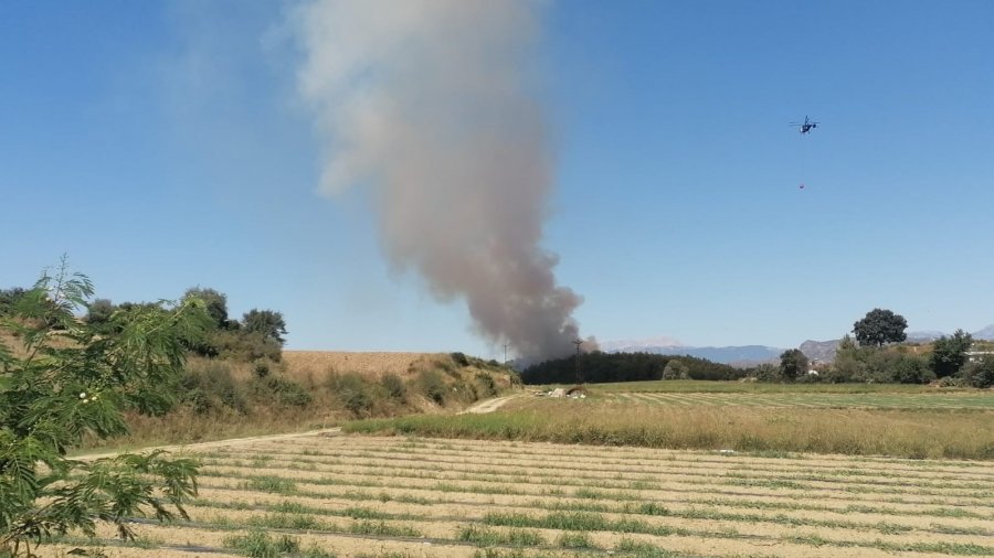 Manavgat’ta Orman Yangını Kontrol Altına Alındı