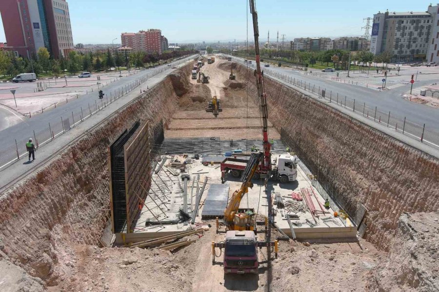 Başkan Altay: “konya’nın 4 Noktasında Devam Eden Köprülü Kavşakların Maliyeti 1 Milyar Tl”