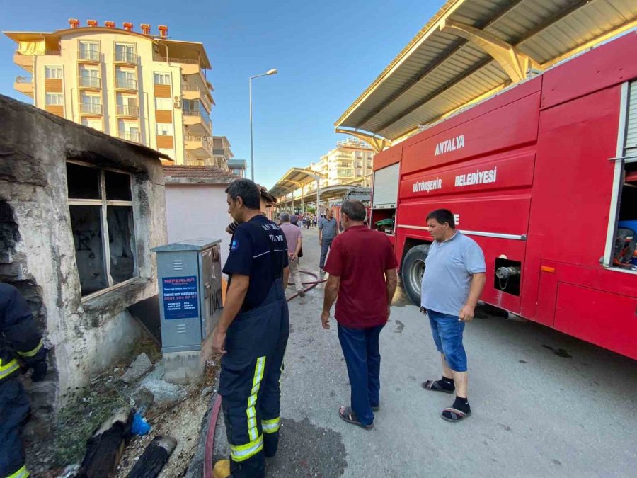 Sokaktan Binbir Emekle Topladıkları Yandı, Gözyaşlarını Tutamadı