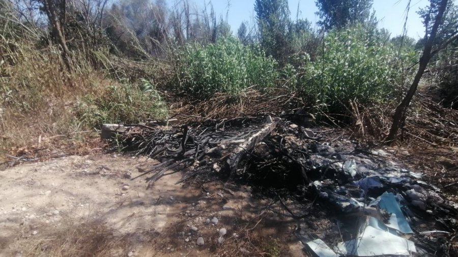 Antalya’da Sazlık Yangınına Havadan Ve Karadan Hızlı Müdahale