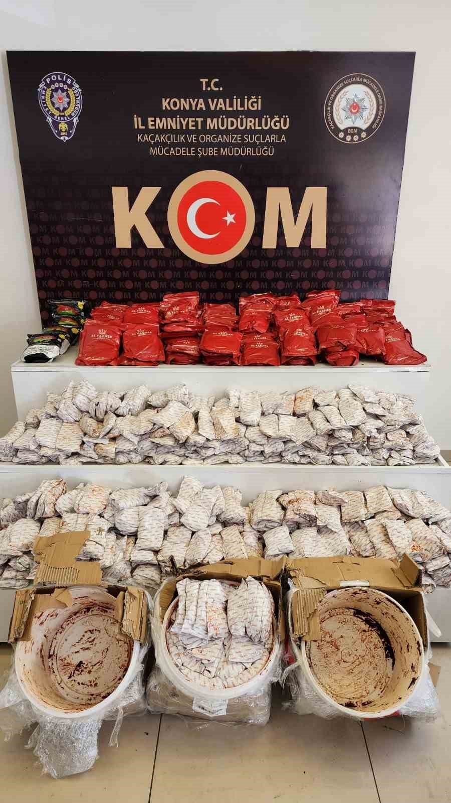 Konya Emniyeti Kaçakçılara Göz Açtırmıyor