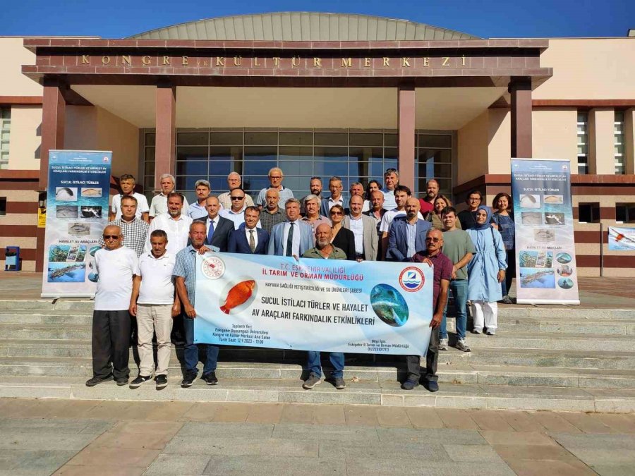 Eskişehir’de Sucul İstilacı Türler Ve Hayalet Av Araçları Farkındalık Etkinlikleri Yapıldı