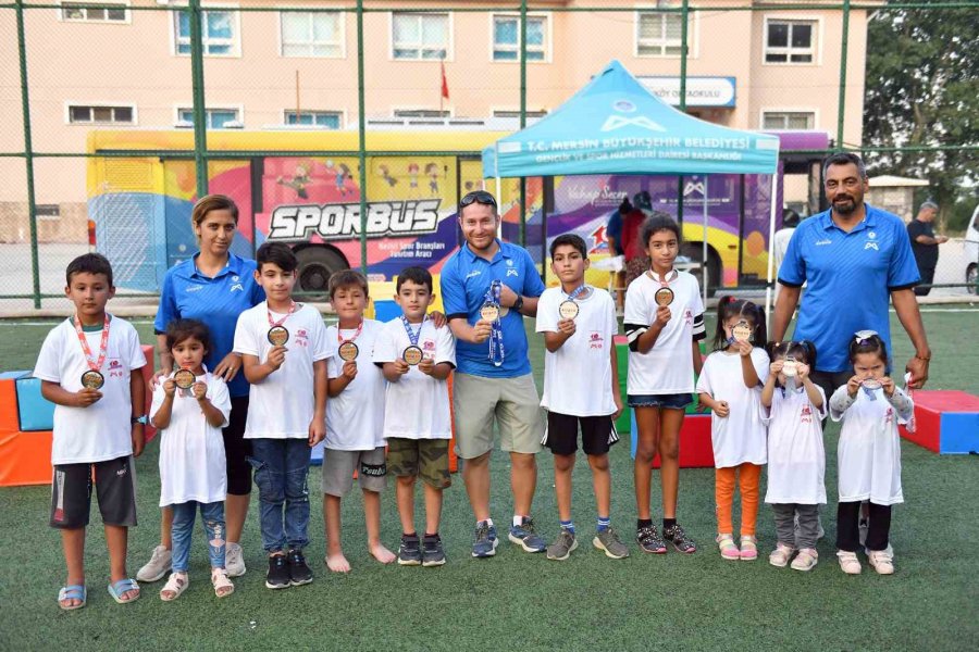 Mersin’de Çocuklar Spora Yönlendiriliyor