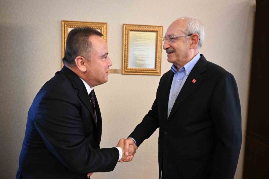 Başkan Böcek, Kılıçdaroğlu İle Yerel Seçimleri Konuştu