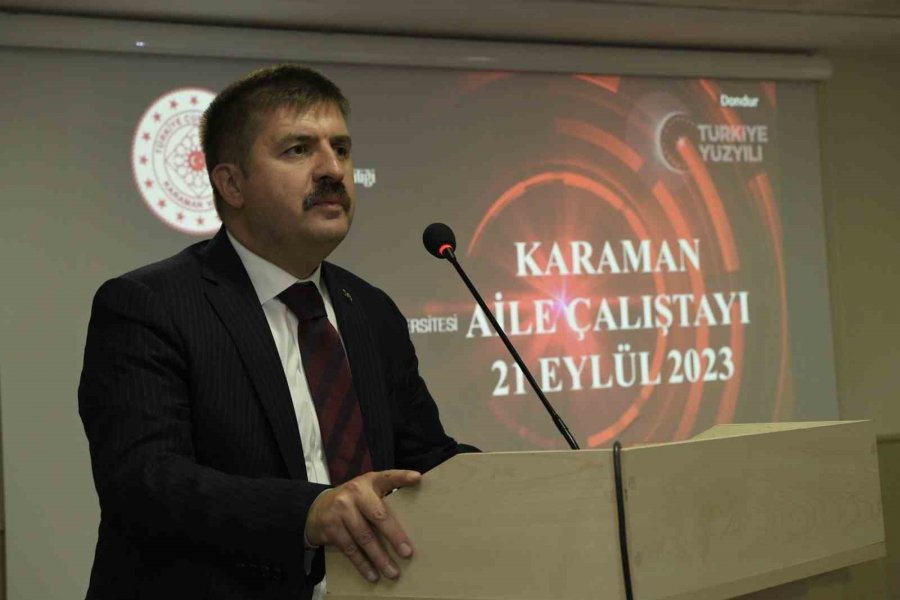 Karaman’da “aile Çalıştayı” Düzenlendi