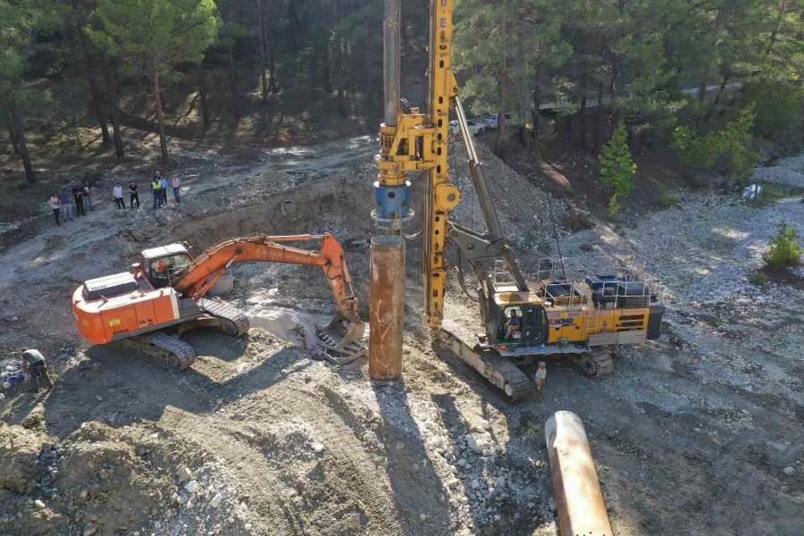 Kaş’ta Lengüme Köprüsü’nün Temeli Atıldı