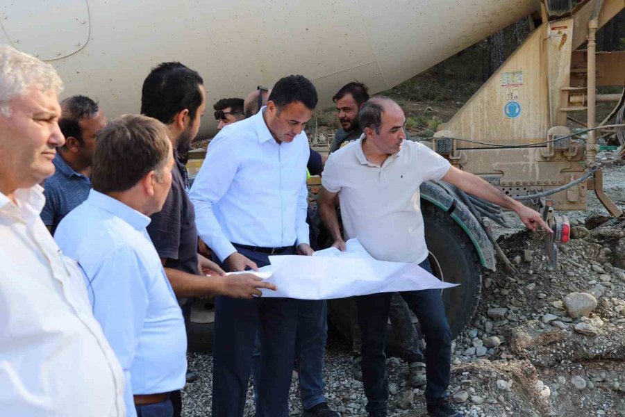 Kaş’ta Lengüme Köprüsü’nün Temeli Atıldı