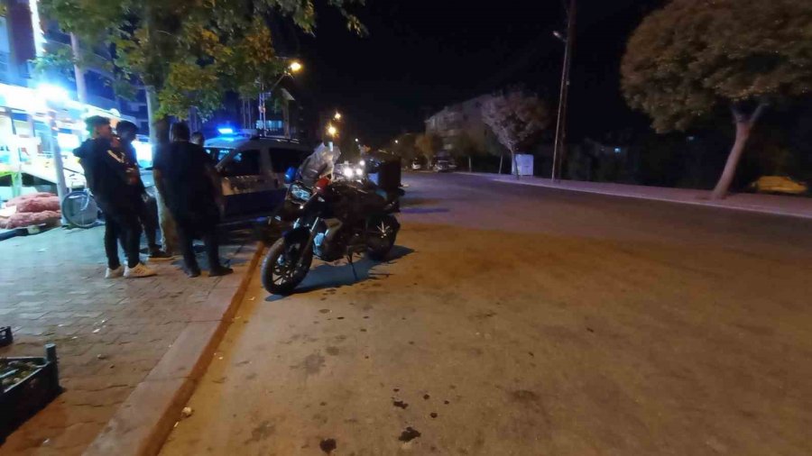 Konya’da Motosikletli Polislerin Kaza Yaptığı Anlar Kameralara Yansıdı